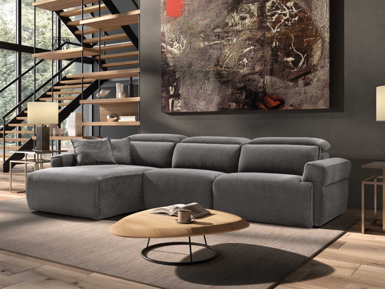 Trevi Sofa with Chaise